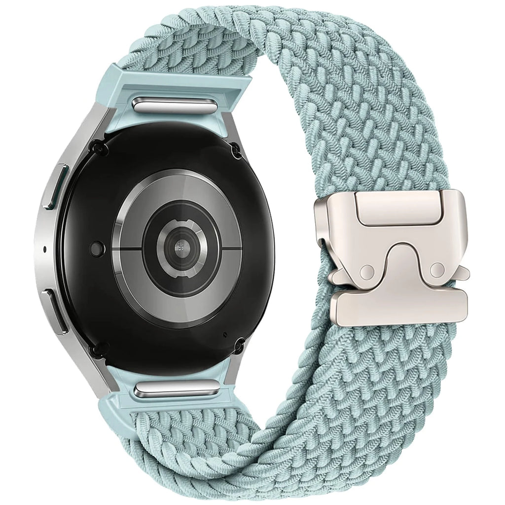 Straps For Galaxy Watch 4 classic/5 Pro/6 classic/7/FE 44mm 40mm 45 43 47 Parachute Braided Bracelet correa Galaxy watch 7 Band