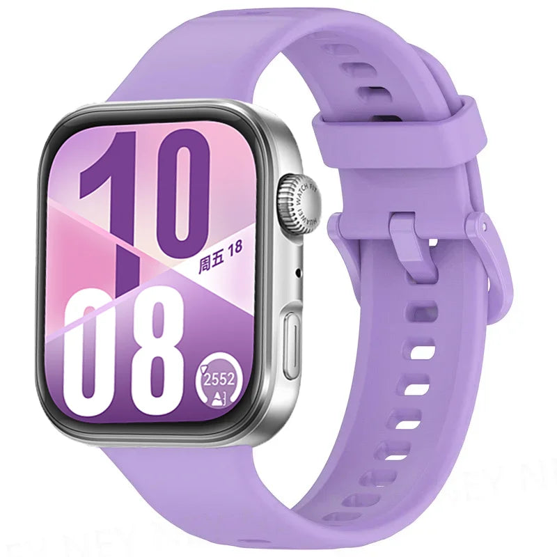 Sport watchband For Huawei Watch FIT4 pro Strap smartwatch Silicone correa Huawei Watch fit 3 fit4 Band Official 1:1 Accessories