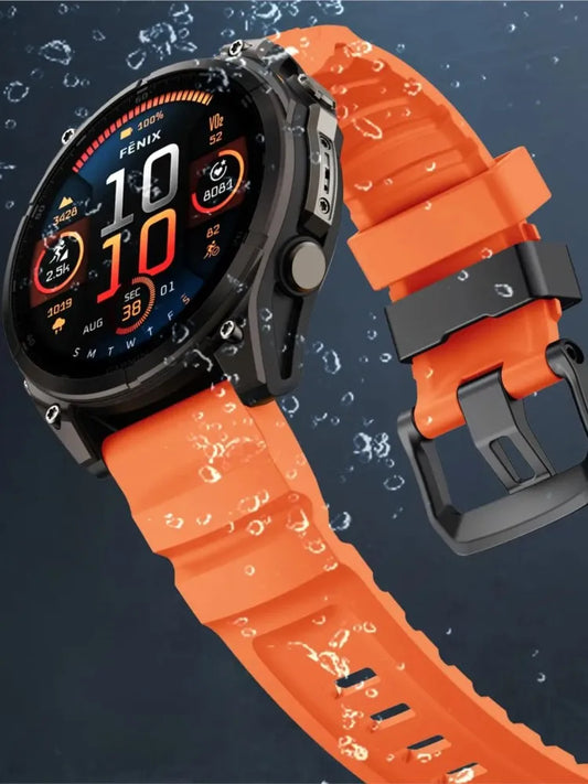 26mm 22mm Quick Fit Strap for Garmin Fenix 8 7X 7 Pro Fenix 6X 6 5X 5Plus Tactix 7 silicone belt bracelet Fenix 8 51mm 47mm band