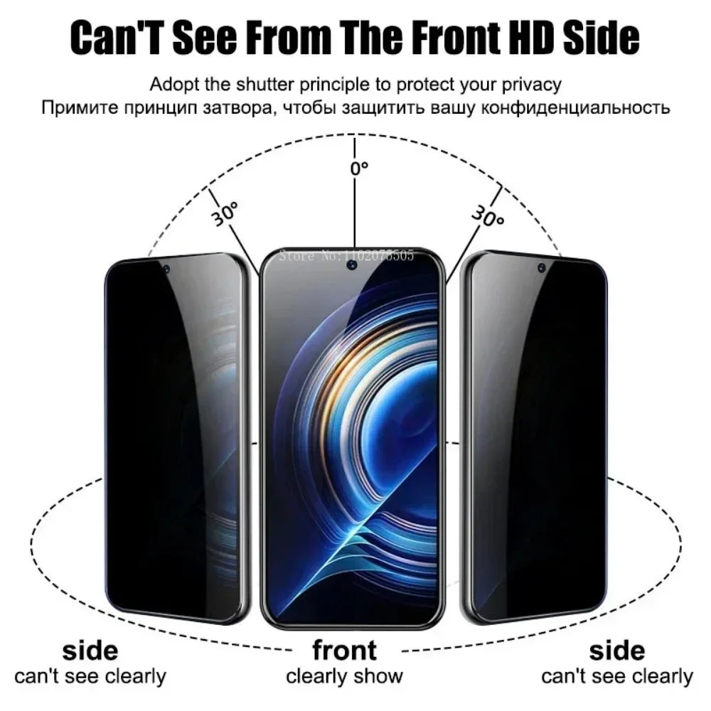 2Pcs Anti-Spy Hydrogel Film For iPhone 16 15 14 13 12 11 Pro Max Mini Plus SE 2020 X XS XR Privacy Full Cover Screen Protector