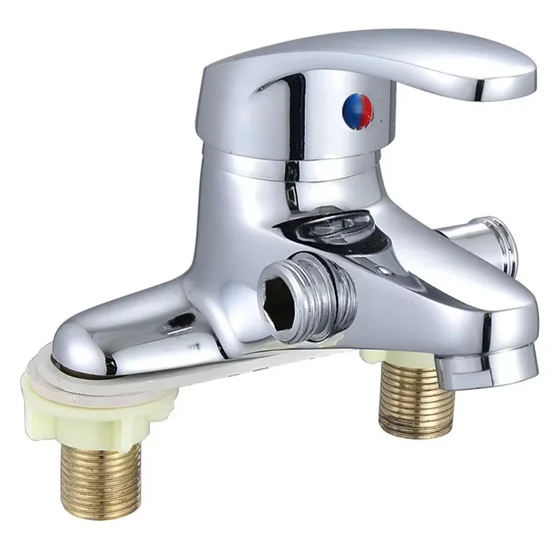 Bathroom Mixer Faucets Deck Mounted Shower Faucet Household Toilet WashBasin Hot and Cold Tap Multifunctional Chrome Faucet