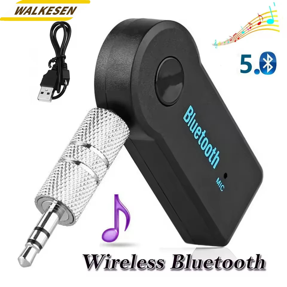 Wireless Bluetooth 5.0 Receiver Adapter 3.5mm Jack For Car Music Audio Converter Aux A2dp Headphone Receiver Handsfree Speaker