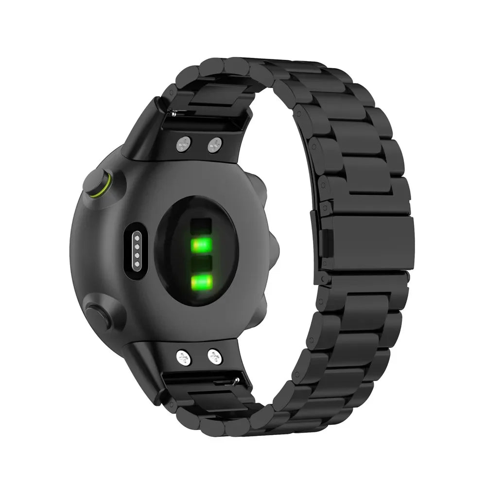 High-end Stainless Metal Steel Strap For Garmin Forerunner 45 45S Garmin Swim 2 Smart Watch Band Replacement Bracelet Correa