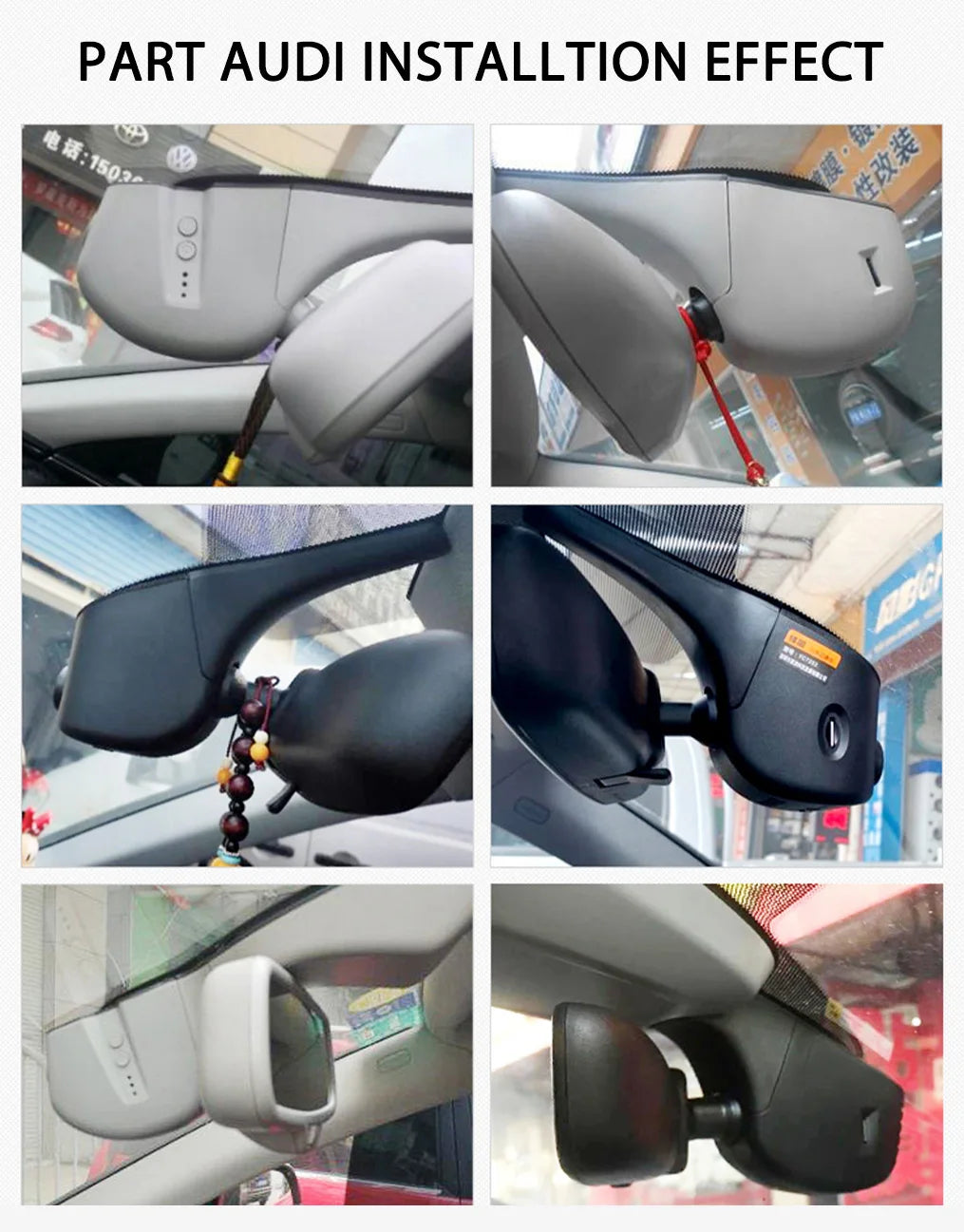 1K 2K 4K Dash Cam Plug and Play For Audi S8 S7 S6 S5 S4 S3 RS7 RS6 RS5 RS4 RS3 TT R8 Q8 Q7 Q5 Q3 A8 A7 A6 A5 A4 A3 2017-2023