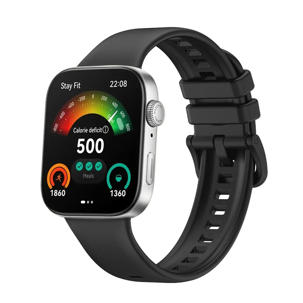 Original Silicone Strap for Huawei Watch Fit 5/5Pro 4/4Pro Wristband Sport Bracelet Wrist Band For Huawei Fit3 Belt Accessorieo