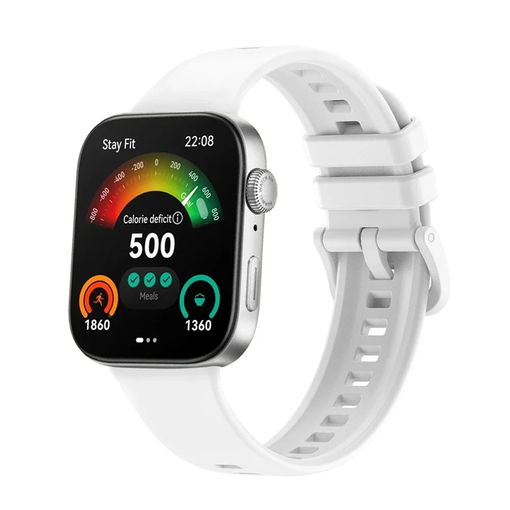 Original Silicone Strap for Huawei Watch Fit 5/5Pro 4/4Pro Wristband Sport Bracelet Wrist Band For Huawei Fit3 Belt Accessorieo