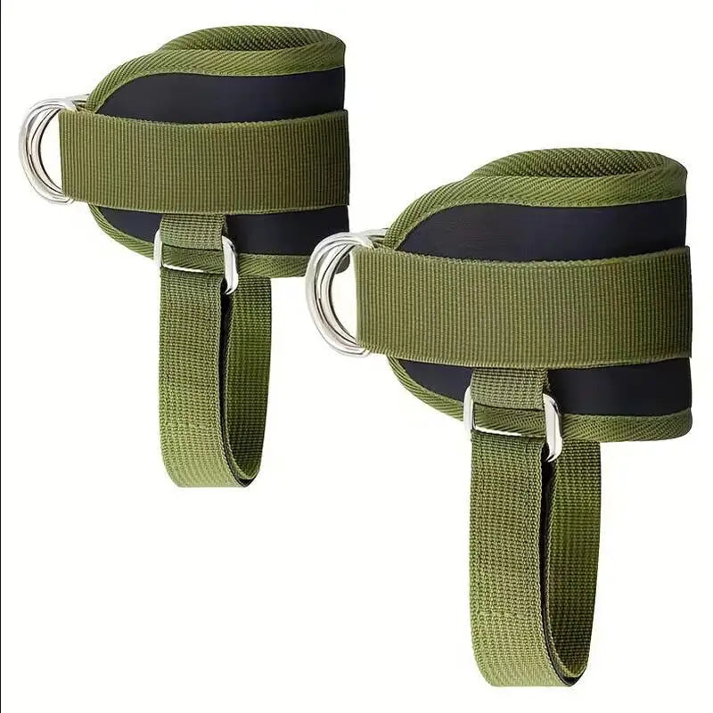 New Ankle Straps for Cable Machines Kickbacks-Adjustable Comfort Ankle Cable Attachments for Gym Ankle Leg Extensions