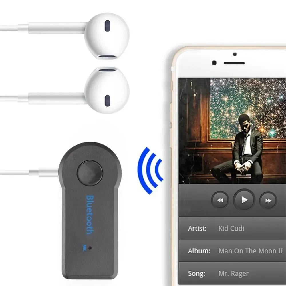 Wireless Bluetooth 5.0 Receiver Adapter 3.5mm Jack For Car Music Audio Converter Aux A2dp Headphone Receiver Handsfree Speaker