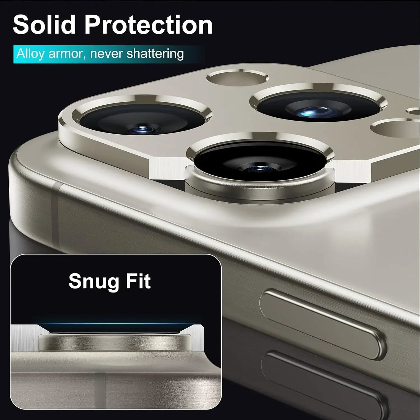 Metal Camera Lens Protector For IPhone 16 15 Pro Max 14 13 Pro Max 12 13 Mini 17Pro Protection Cover Accessories