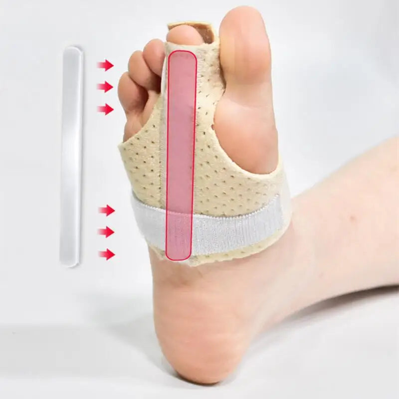Adjustable Hammer Toe Straightener and Corrector for Metatarsalgia Claw Toe Mallet Toe Pain Relief Splint Foot Compression Wrap