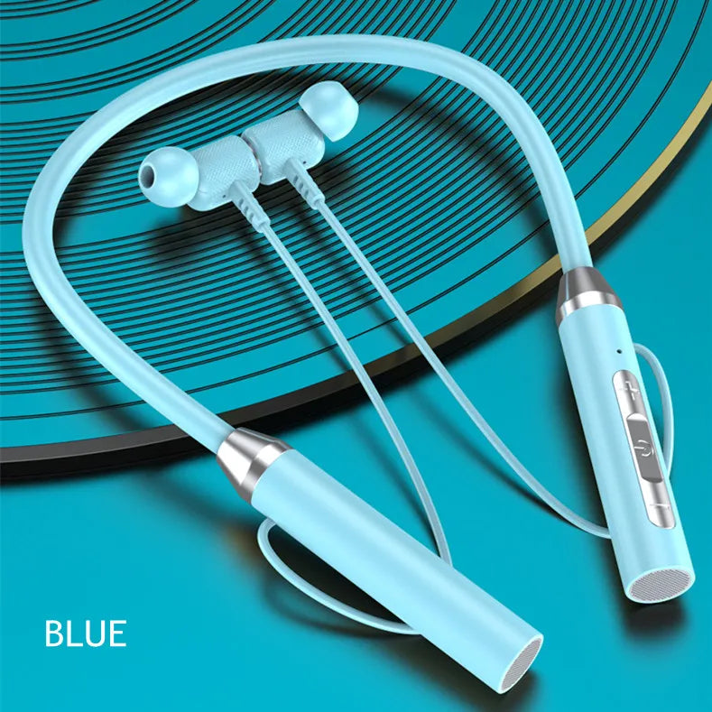 Wireless Bluetooth Earphones Bluetooth 5.0 TWS Neckband Sports Running Headset IPX7 Waterproof Earbuds Noise Reduction Headphone