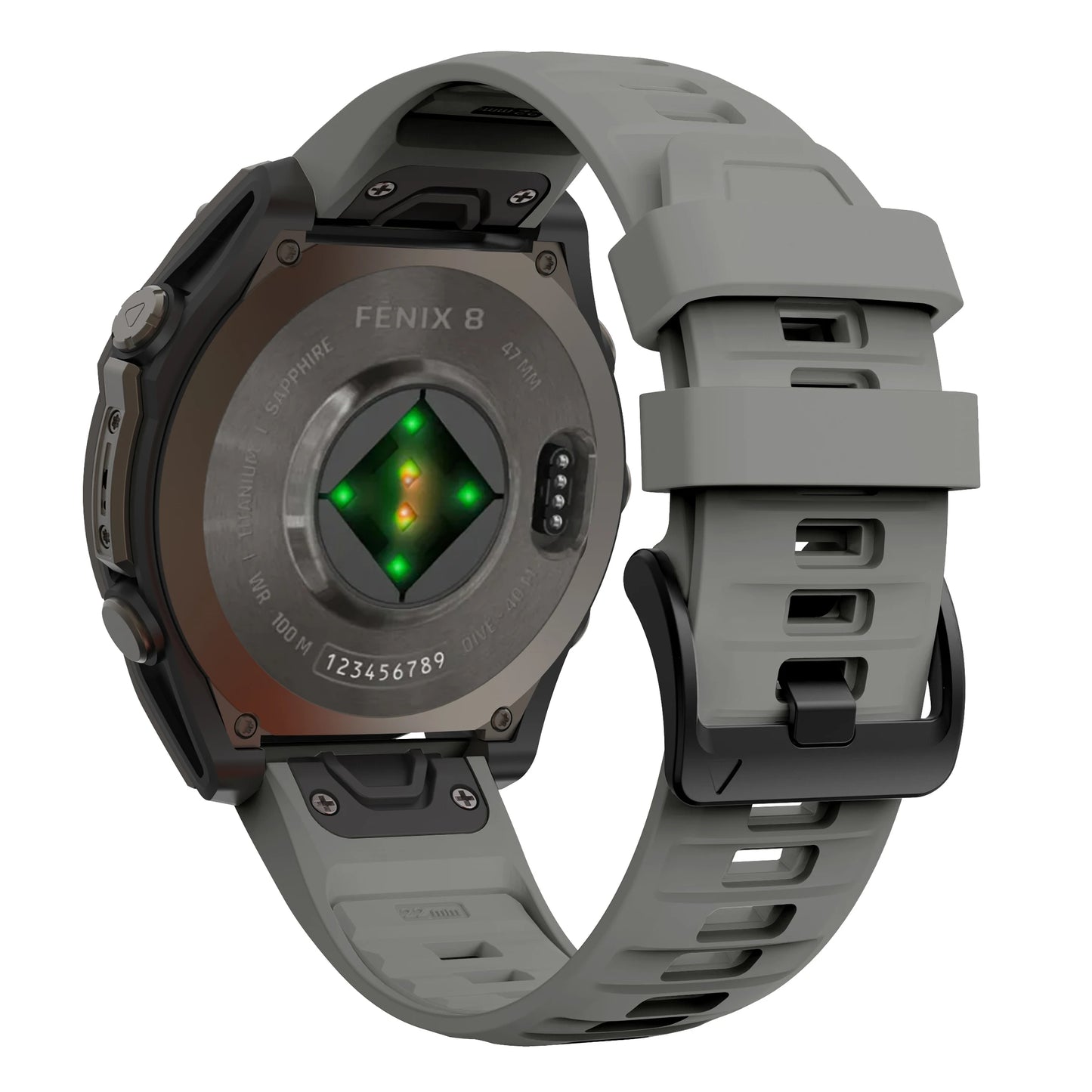 New 20/22/26mm sport Band for Garmin Fenix 8 7X 7 7Pro 7S 6X 6 6S 5X 5S Plus Enduro 2 Forerunner 955 Silicone Quick Fit Strap