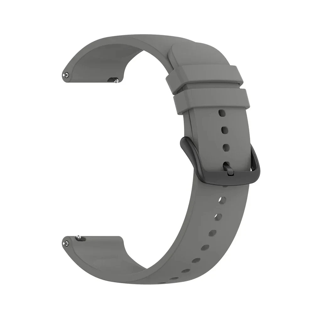 Sport 20 22mm Silicone Strap For Garmin Venu 4 45mm/Forerunner 165 265 570 Bands For Garmin Vivoactive 6 5 4/Venu 3 Sq2 Bracelet