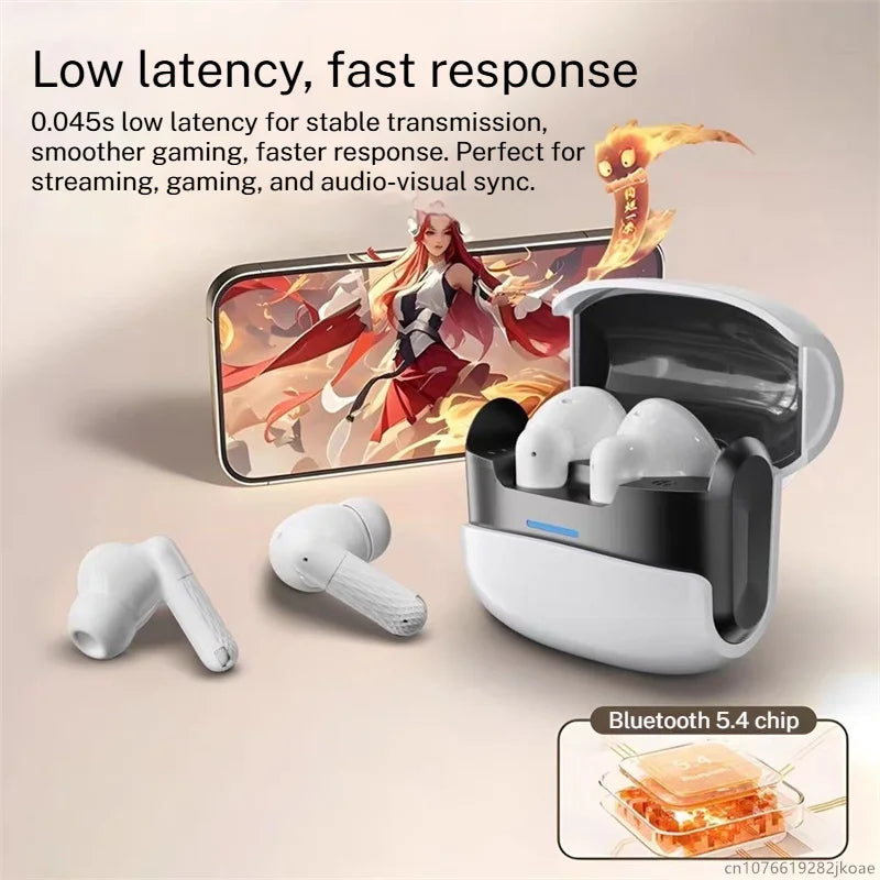 New Wireless Bluetooth 5.4 TWS Earphone Call Noise Cancelling Sports Headphone W919 HiFi Stereo Game Music Headset Long Standby