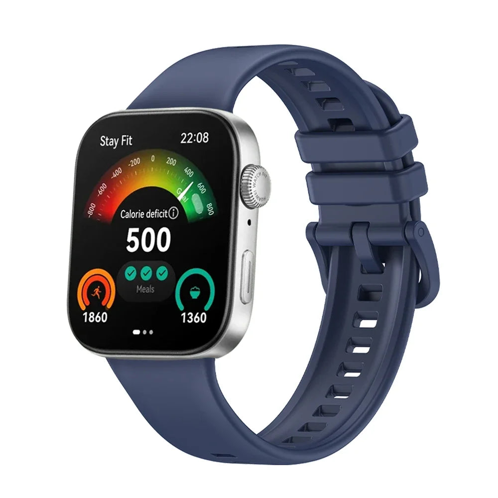 Original Silicone Strap for Huawei Watch Fit 5/5Pro 4/4Pro Wristband Sport Bracelet Wrist Band For Huawei Fit3 Belt Accessorieo
