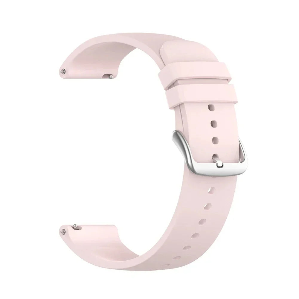 Sport 20 22mm Silicone Strap For Garmin Venu 4 45mm/Forerunner 165 265 570 Bands For Garmin Vivoactive 6 5 4/Venu 3 Sq2 Bracelet