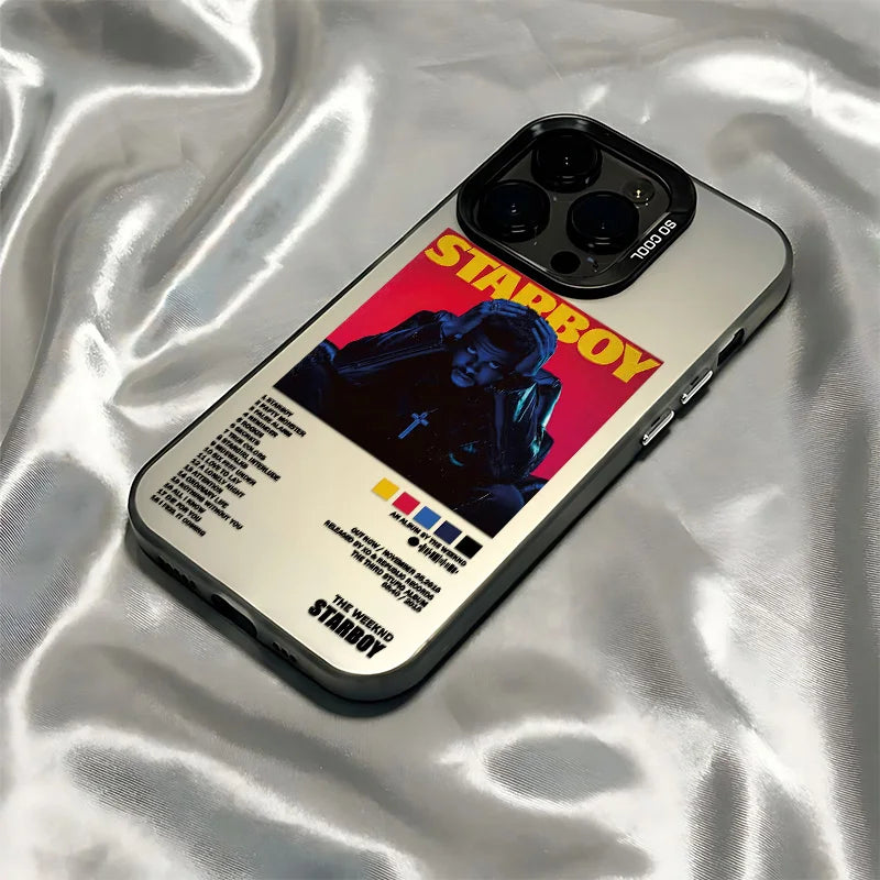 The Weeknds XO Minimalist Poster Phone Case For iPhone 16e 16 15 14 13 12 11 mini Pro Max X XSMAX Anti Fall Matte Back Cover