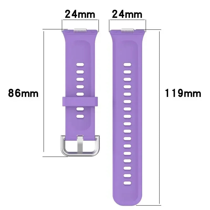 Original Silicone Strap for Huawei Watch Fit 5/5Pro 4/4Pro Wristband Sport Bracelet Wrist Band For Huawei Fit3 Belt Accessorieo