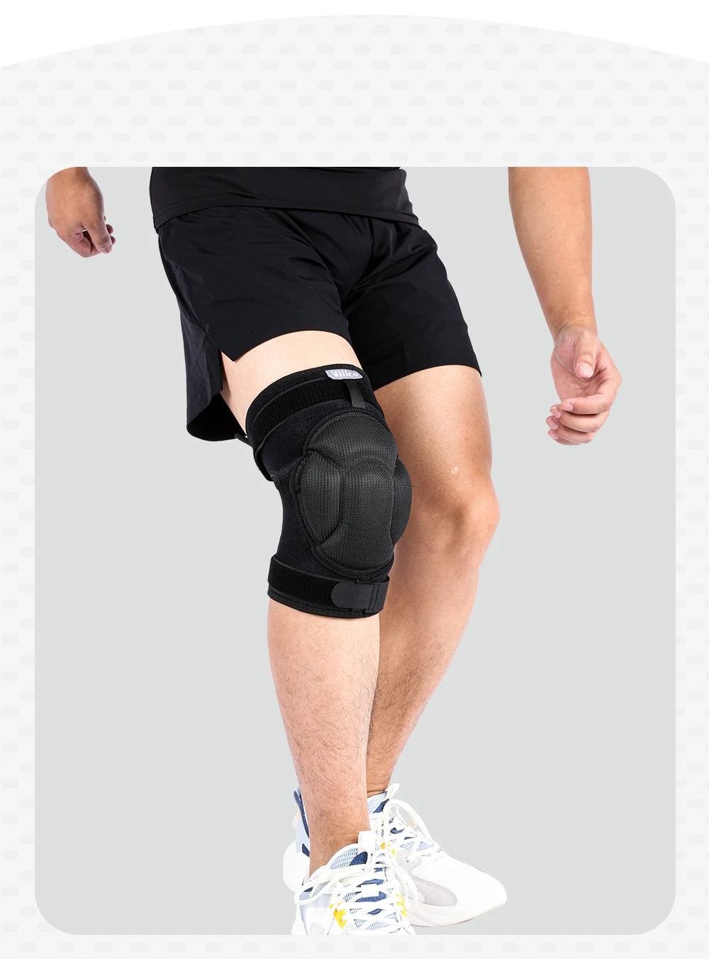 Pressure strap protection Sports Thickening Knee Pads Volleyball Extreme Sports Kneepad Brace Support Anti collision ElasticKnee