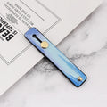 Portable Push-pull Phone Holder Slide Stand Multi-function Ring Buckle Lazy Desktop Sticky Rainbow Phone Silicone Ring Grip