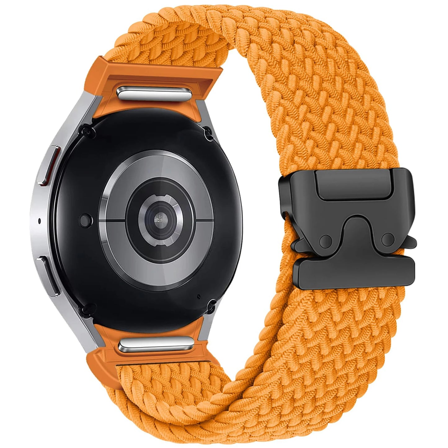 Straps For Galaxy Watch 4 classic/5 Pro/6 classic/7/FE 44mm 40mm 45 43 47 Parachute Braided Bracelet correa Galaxy watch 7 Band