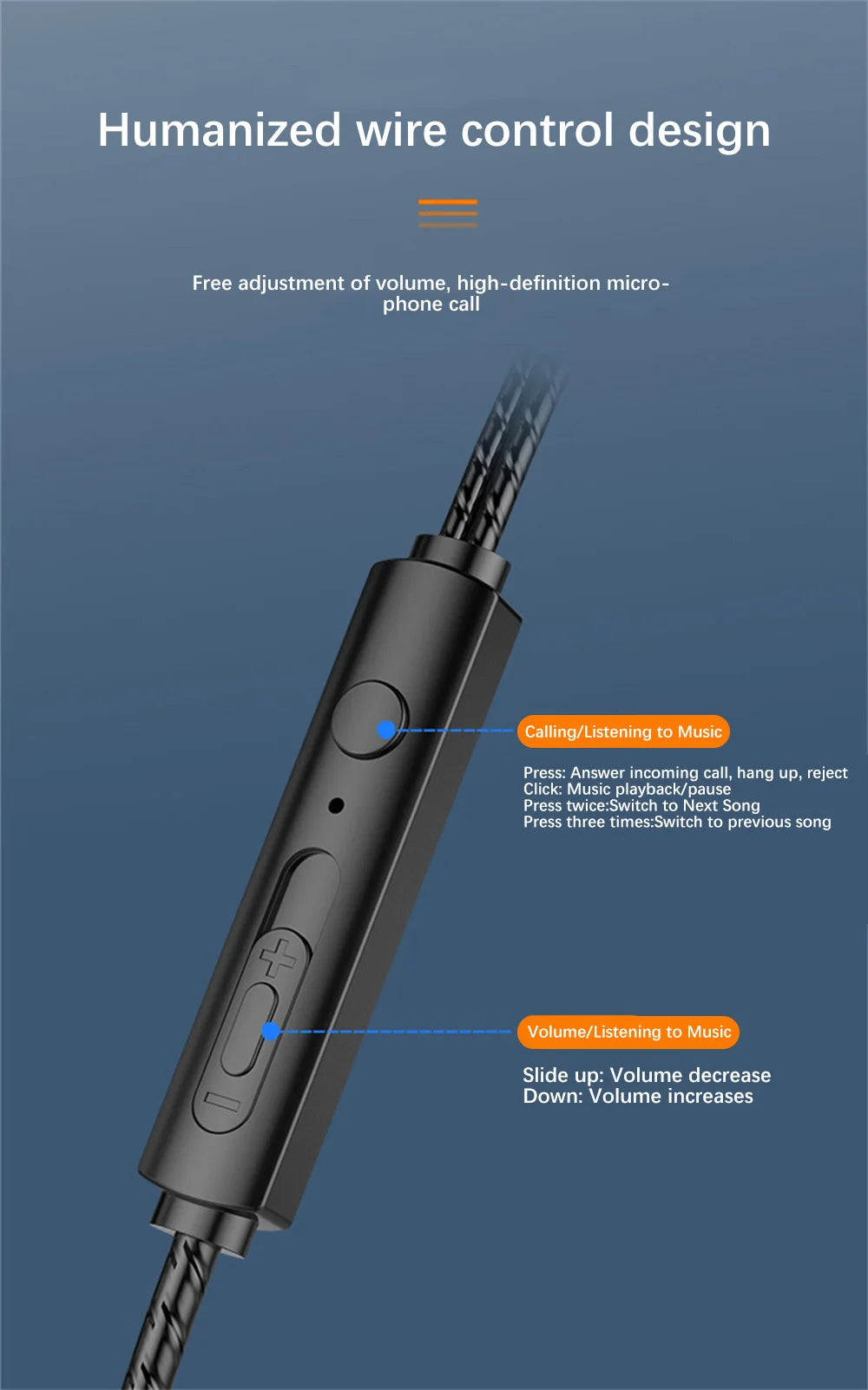 X6 Metal Earphones High Quality Bass Noise Reduction Headphones Sport Headset Auriculare MP3 Computer Headphones Wired Earphones