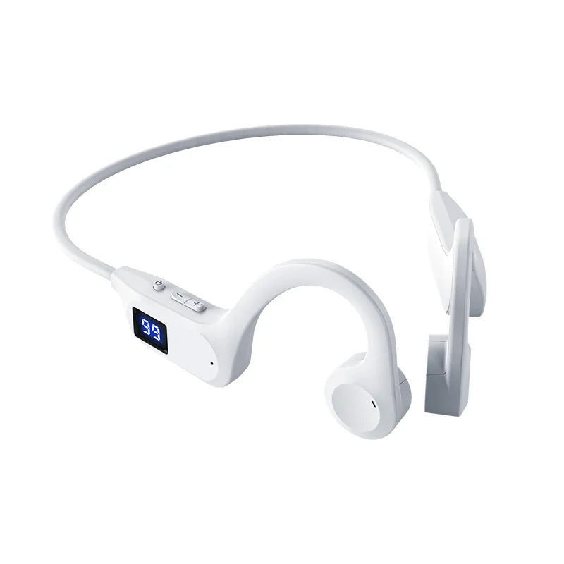 Beauddy Air Conduction Sport Headphone Wireless Earphone Bluetooth-Compatible Headset Hands-free with Mic for Running X7 Earbuds