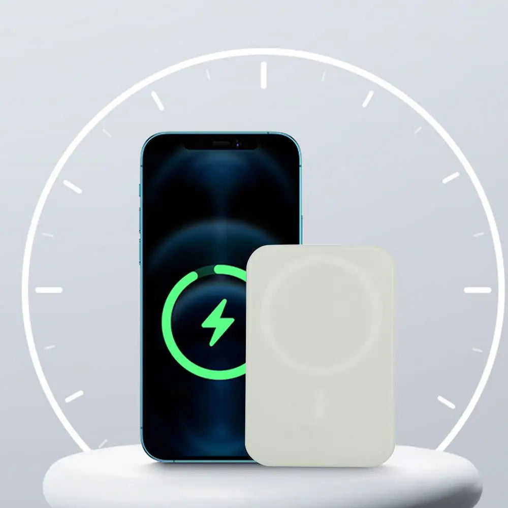 Power Bank Case For IPhone 12 Battery Pack Silicone Cover Anti-Scratch Skin Sleeve Battery Storage Bag Shockproof Protective Box