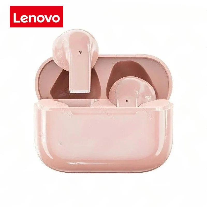 Lenovo Headphones Extended Battery Life for Sports Bluetooth Earbuds Wireless Earphones Long-Lasting with Noise Cancellation