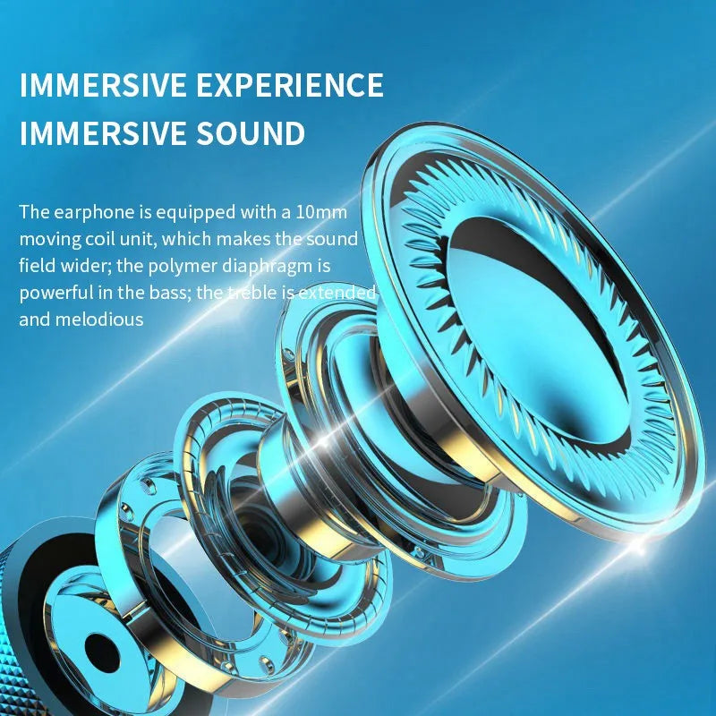 Neck Wireless Bluetooth Earphone TWS 9D oneplus audifonos bleutooth gaming headsets bluetooth earbuds ariculares bluthoooth