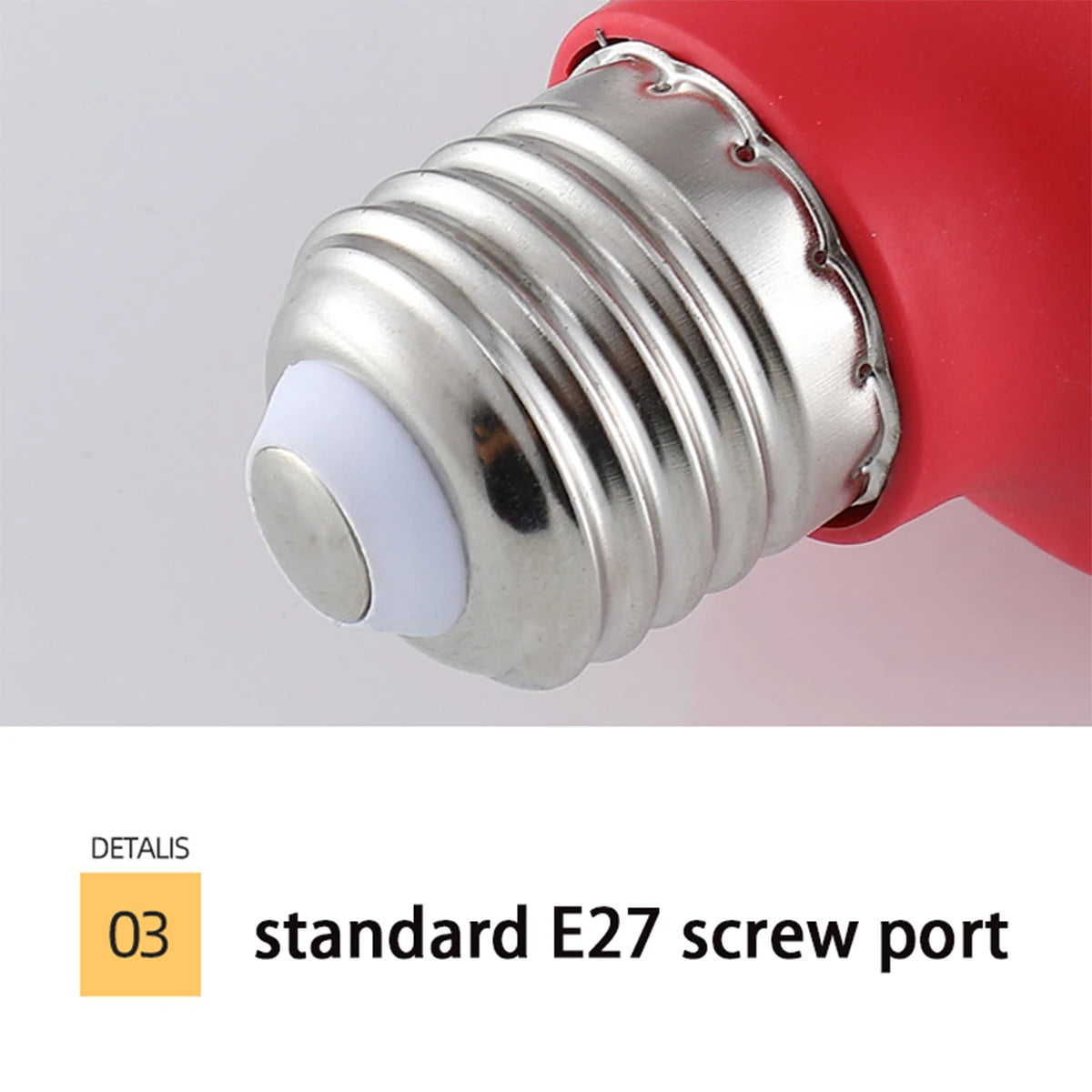 E27 Led Light Bulb Red Lantern Lamp 20w/15w/10w/5w Party Energy-saving High Supper 220v Shell Bulbs Type Wholesale Plastic Power
