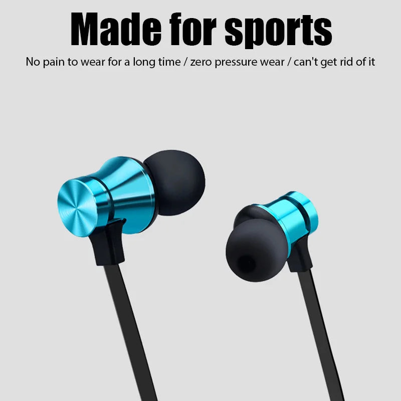 XT11 Bluetooth 4.2 Wireless Earphone Sports Headset Waterproof Earbuds Neckband Magnetic Headphone With Mic For Samrtphones