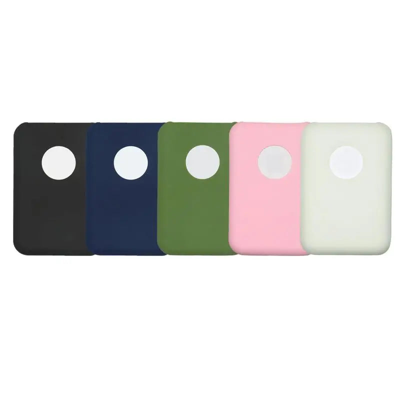 Power Bank Case For IPhone 12 Battery Pack Silicone Cover Anti-Scratch Skin Sleeve Battery Storage Bag Shockproof Protective Box