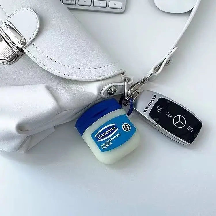For Airpods 1 2 3 4 Pro 2 3D Vaseline Designer Silicone Case Bluetooth Earphone Cover For Airpods Charging Box Case With Hook
