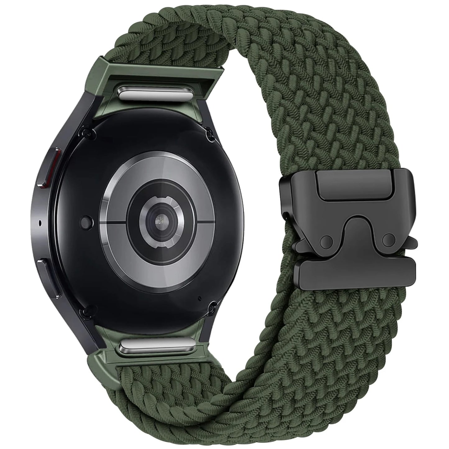 Straps For Galaxy Watch 4 classic/5 Pro/6 classic/7/FE 44mm 40mm 45 43 47 Parachute Braided Bracelet correa Galaxy watch 7 Band