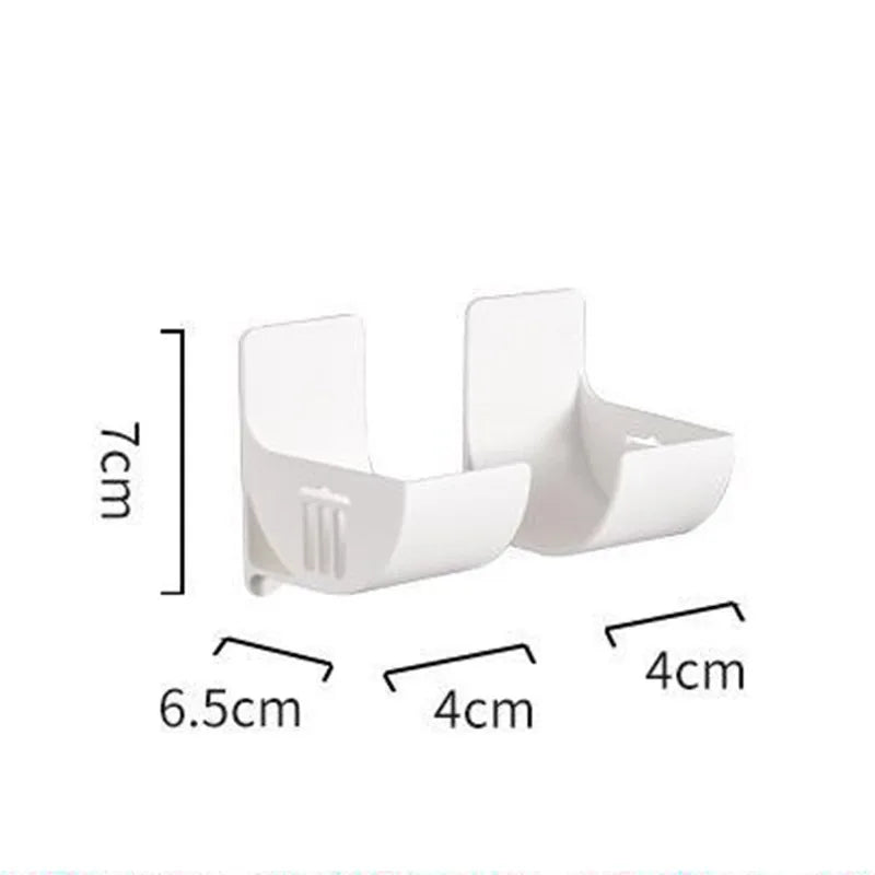 4-pack Punch-free Storage Rack Kitchen Plastic Wrap Garbage Bag Cabinet Storage Rack Refrigerator Side Storage Rack