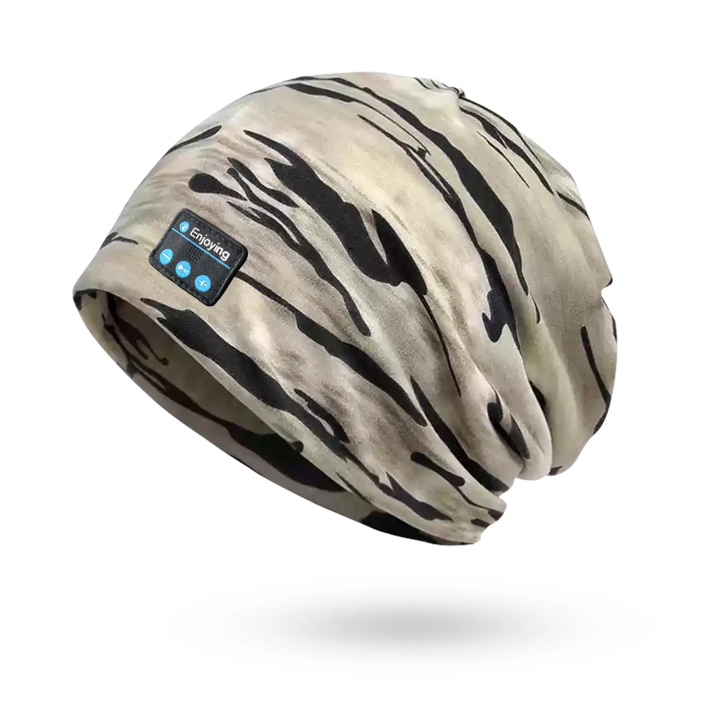 Wireless Bluetooth Earphone Music Hat Soft Fashion Outdoor Sports Running Yoga Headset Cap Breathable with Mic for Men&Women