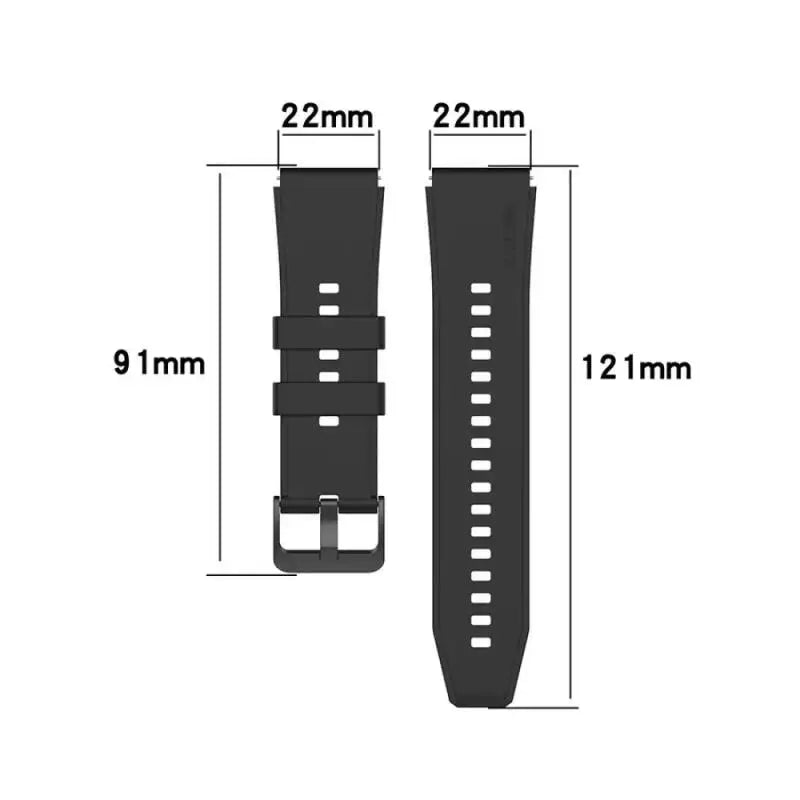 22mm 20mm Silicone Strap For Garmin Vivoactive 6 5 4 Venu 2 3 SQ 2 Sport Band For Garmin Forerunner 970 570 965 745 255 245 645