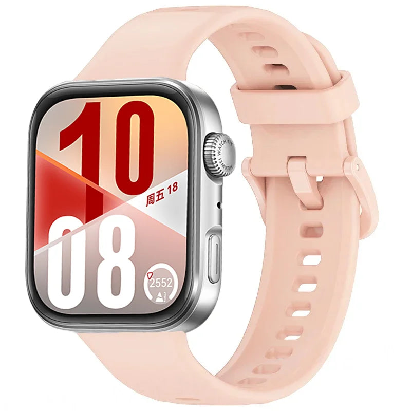 Sport watchband For Huawei Watch FIT4 pro Strap smartwatch Silicone correa Huawei Watch fit 3 fit4 Band Official 1:1 Accessories