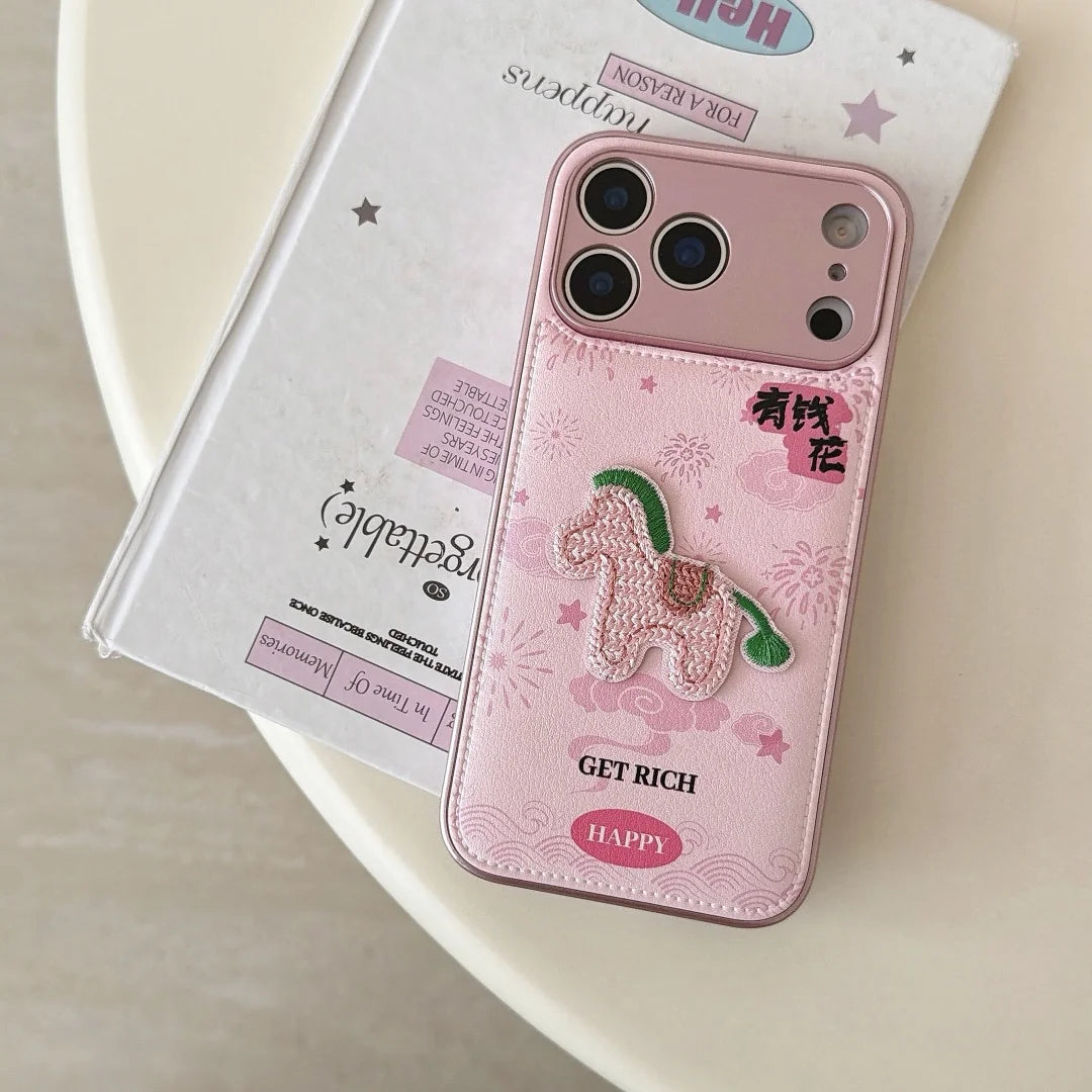 Fashion Creative China New Year Themed style Luck Phone Case For IPhone 17 Air 16 15 14 13 Pro Max X XR 14 Plus Protection Cover