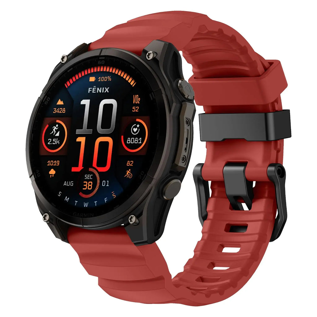 26mm 22mm Quick Fit Strap for Garmin Fenix 8 7X 7 Pro Fenix 6X 6 5X 5Plus Tactix 7 silicone belt bracelet Fenix 8 51mm 47mm band