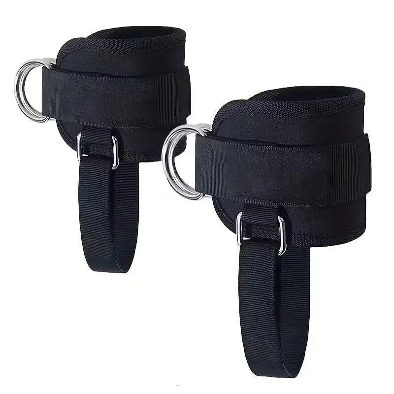 New Ankle Straps for Cable Machines Kickbacks-Adjustable Comfort Ankle Cable Attachments for Gym Ankle Leg Extensions