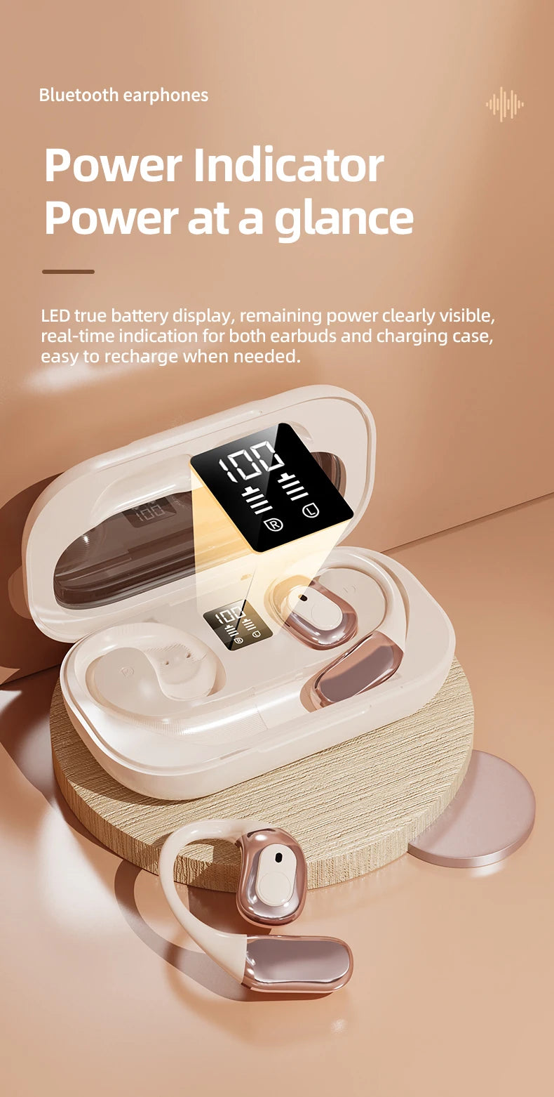 MSAI 138 Languages Wireless Translator Earbuds Multilingual Translate Bluetooth AI Headphones Tow Way Real Time Translation