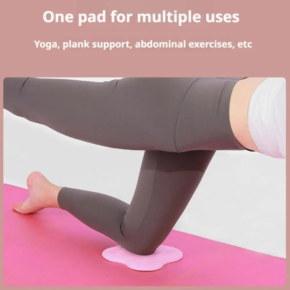 Portable Yoga Kneeling Cushion Thickened Flat Support Mat Knee Pad Portable Elbow Pad Yoga Mat Sports Fitness Pad