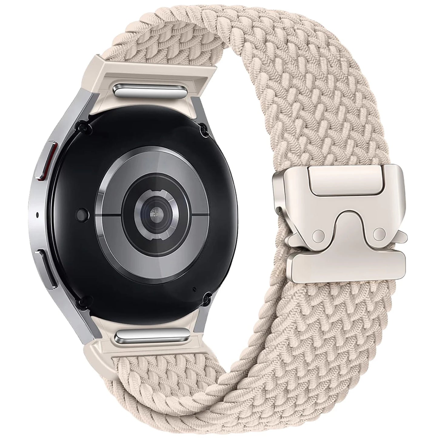 Straps For Galaxy Watch 4 classic/5 Pro/6 classic/7/FE 44mm 40mm 45 43 47 Parachute Braided Bracelet correa Galaxy watch 7 Band