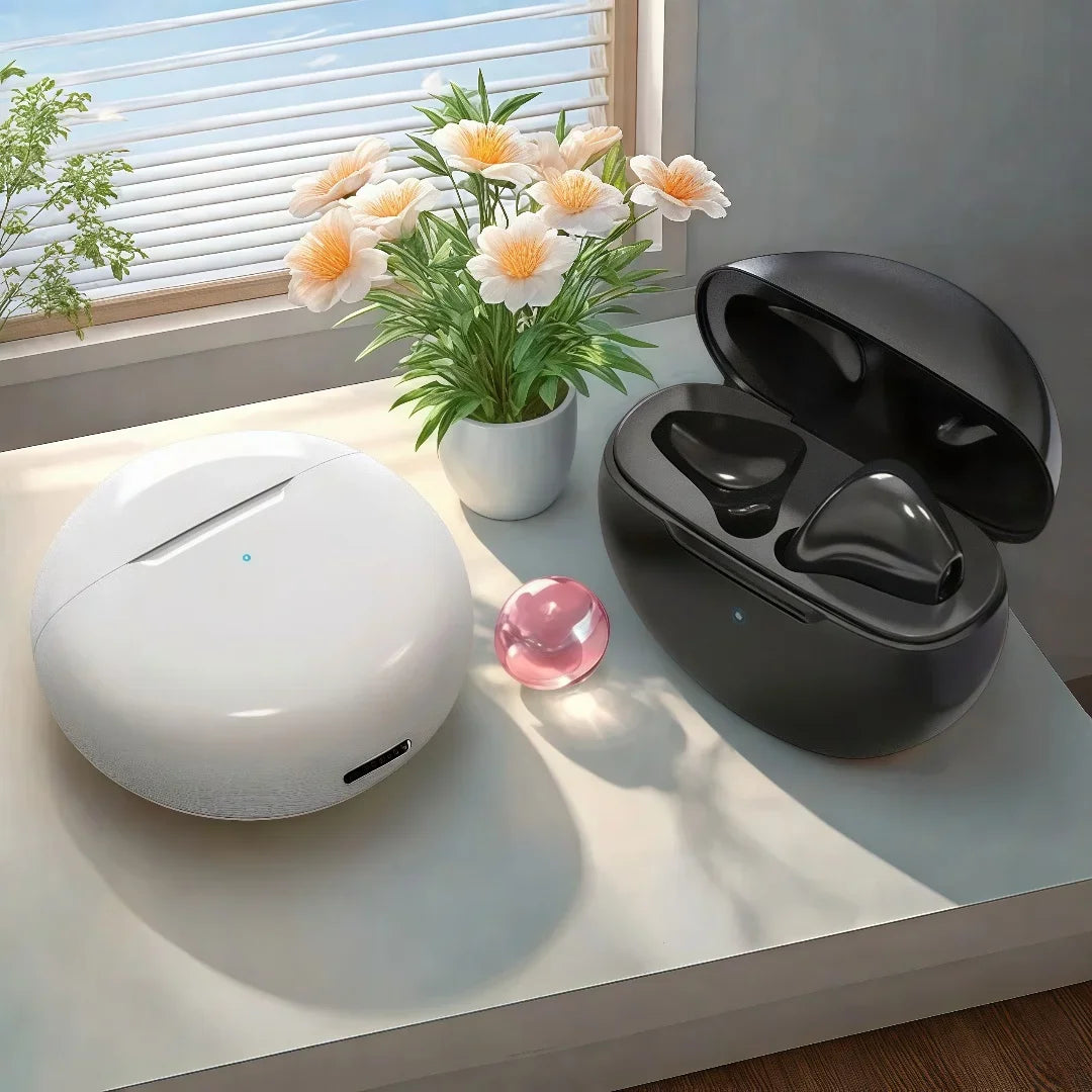 TWS Wireless Bluetooth In Ear Earphones HiFi Stereo Gaming Earphones, Built-in Microphone Sports Earphones