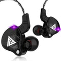 VIKEFON QKZ AK6 In Ear Earphone 6 Dynamic Driver Unit Headphone With Mic Stereo Sports HIFI Subwoofer Headset Monitor Earbuds