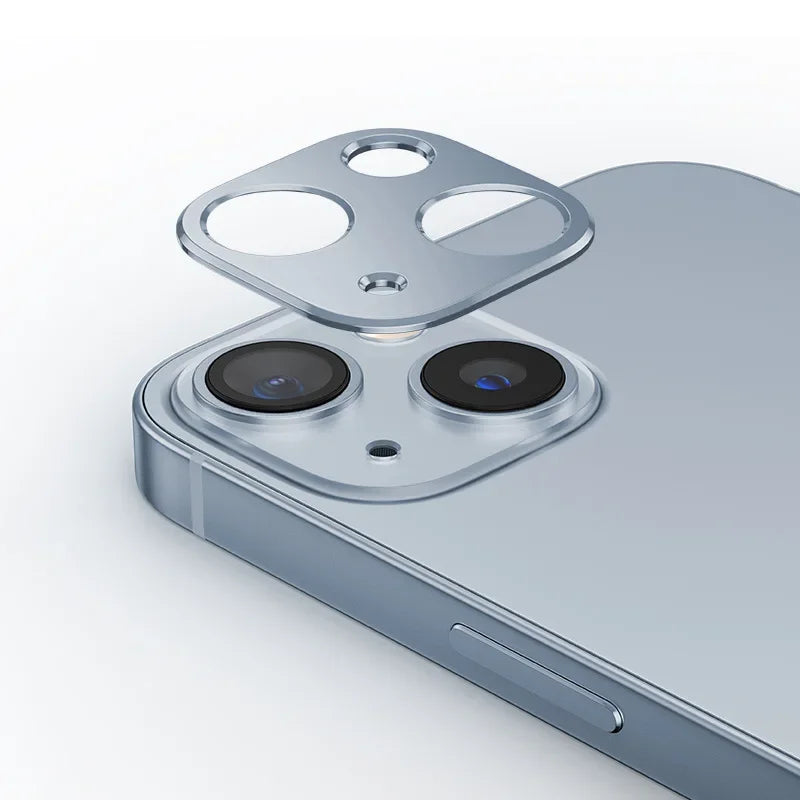 Metal Camera Lens Protector For IPhone 16 15 Pro Max 14 13 Pro Max 12 13 Mini 17Pro Protection Cover Accessories