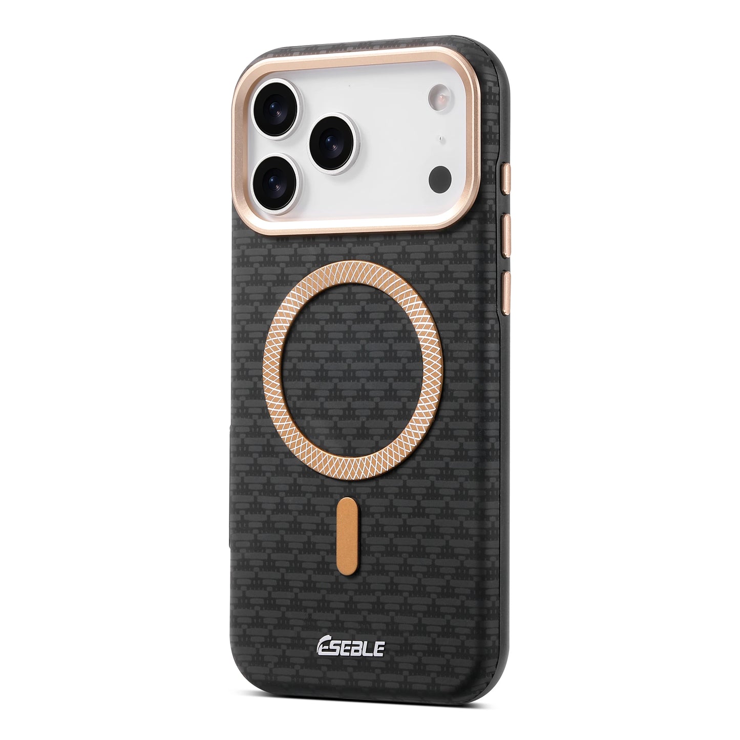 Luxury Business Bitmap Leather Magnetic Phone Case For iPhone 17 16 15 14 13 Pro Max 17Pro 17Air Metal Lens Button Bumpe Cover
