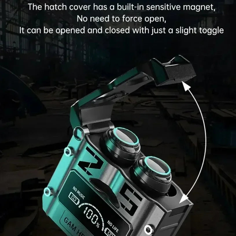 M25 Bluetooth 5.3 Earphones Noise Canceling Earbuds Wireless Headphones HD Call Stereo Sports Headsets With Mic